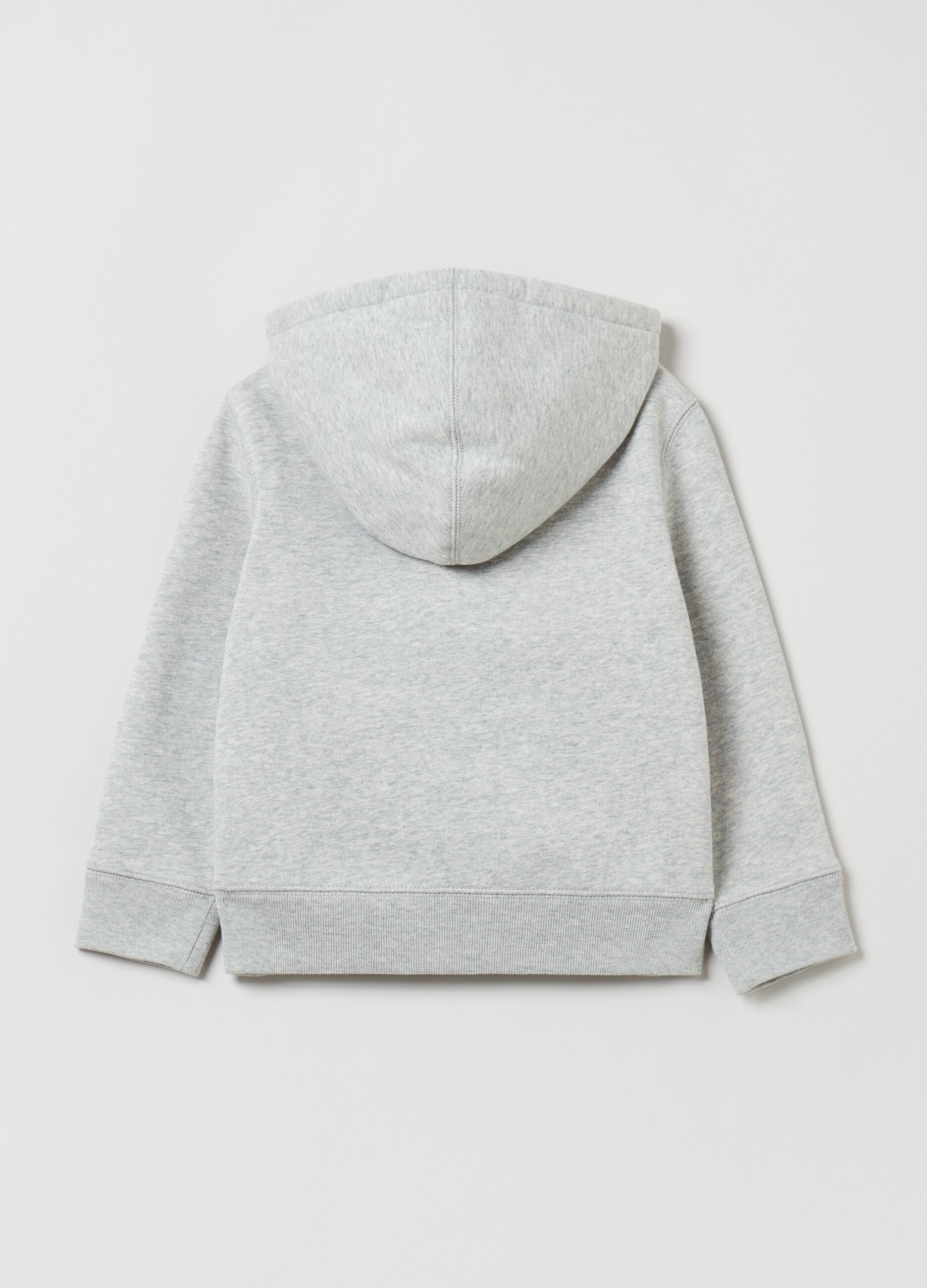 Full-zip plush hoodie_2