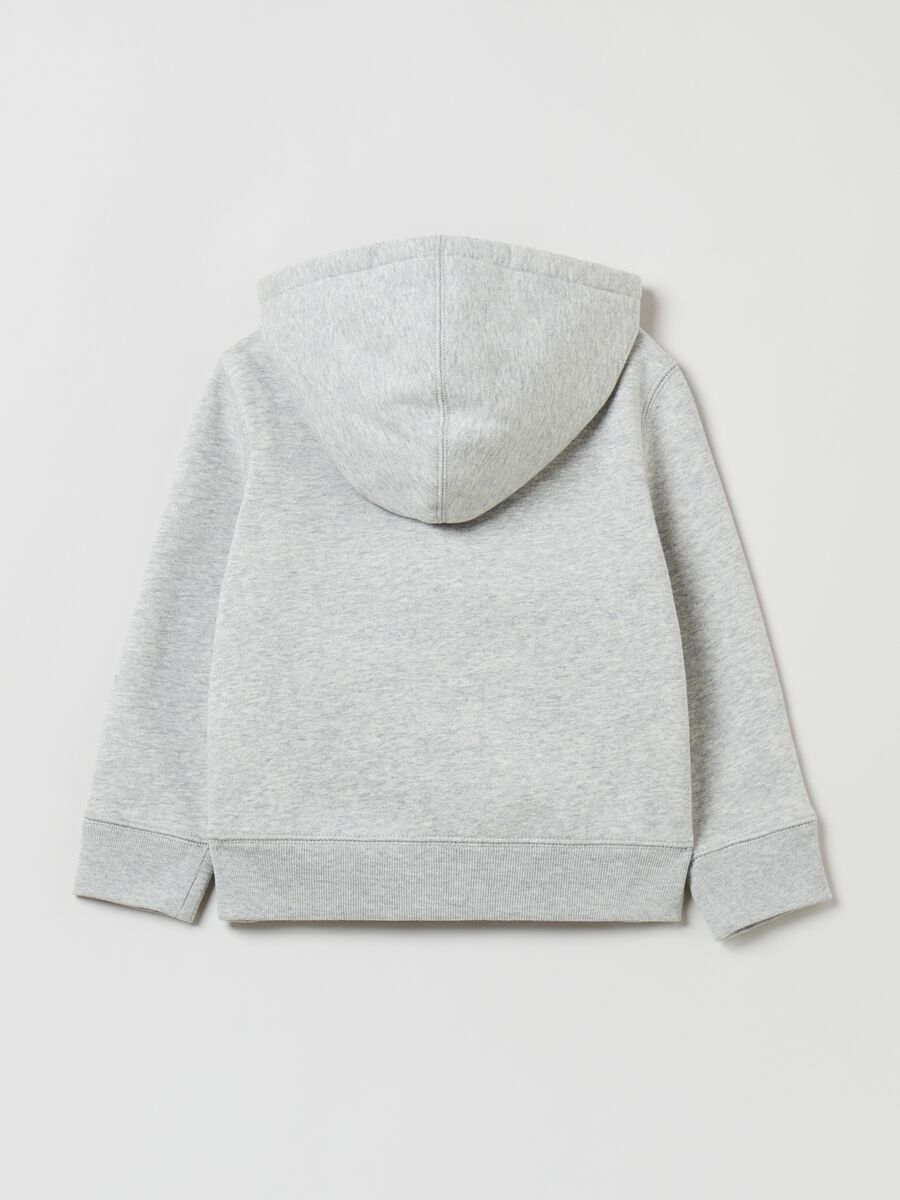 Full-zip plush hoodie Baby Boy_2