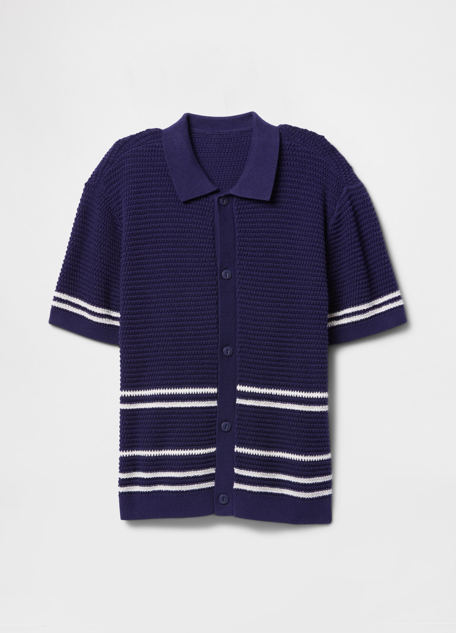 Polo a maniche corte in puro cotone_3