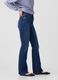 Jeans bootcut flare fit a vita alta_3