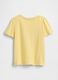 T-shirt in puro cotone con logo GAP_1