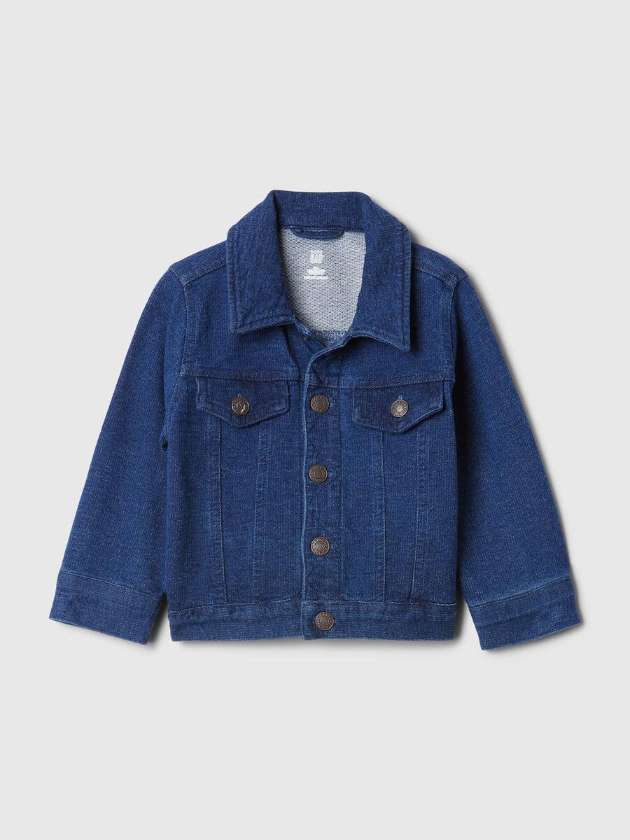 Giacca in French Terry denim Neonato_0