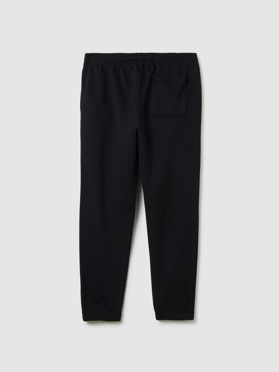 Joggers in felpa tinta unita Uomo_2