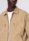 Beige lightweight jacket in 100% cotton_3