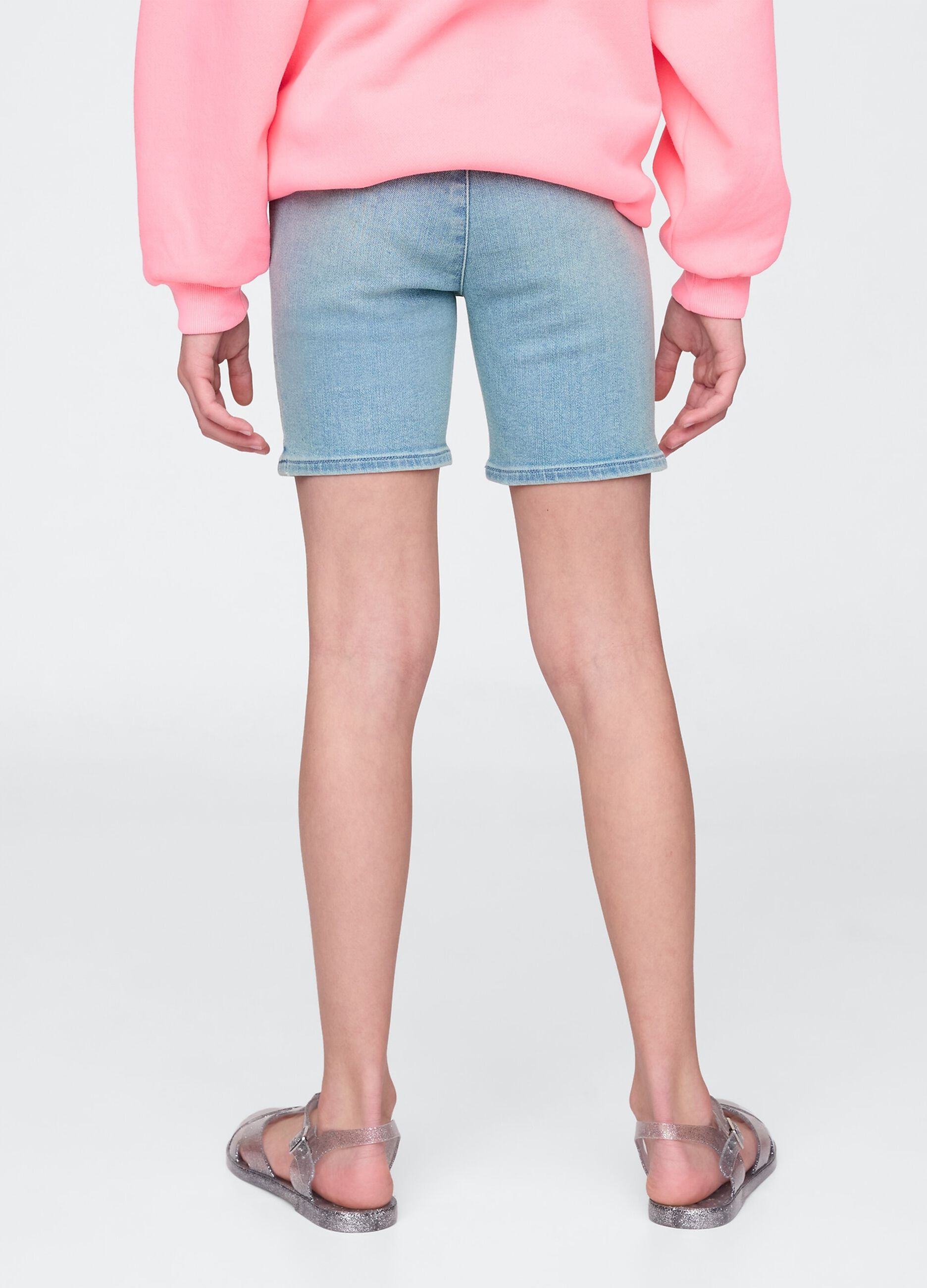 Shorts denim azzurri per bambina_2