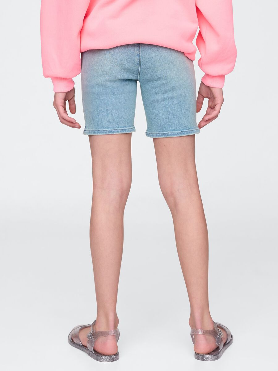 Shorts denim azzurri per bambina Bambina_2