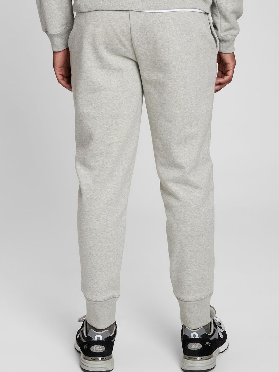 Bipack joggers in felpa con ricamo logo Uomo_2