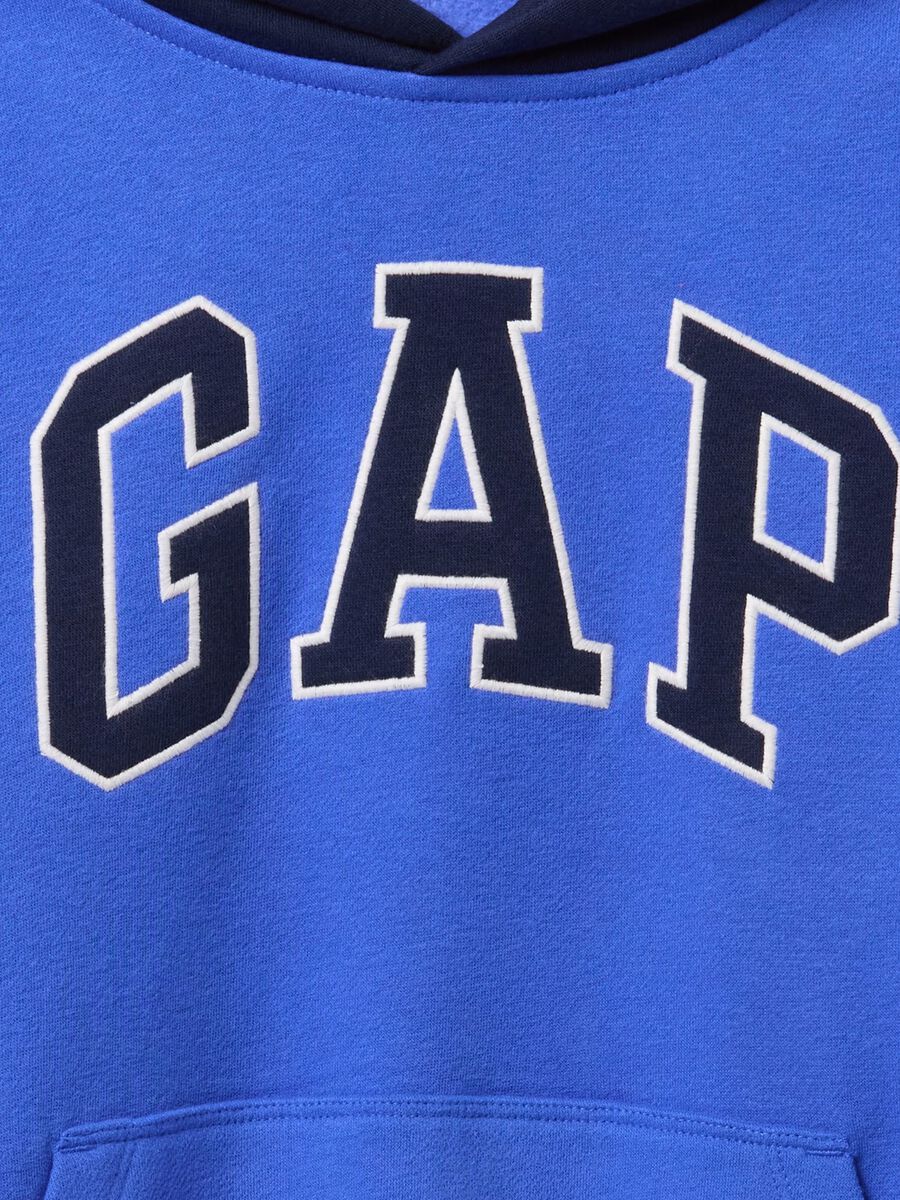 Blue Hoodie with GAP Logo Boy_5