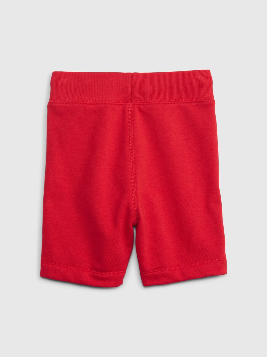 Shorts in French Terry with logo Newborn Boy_1