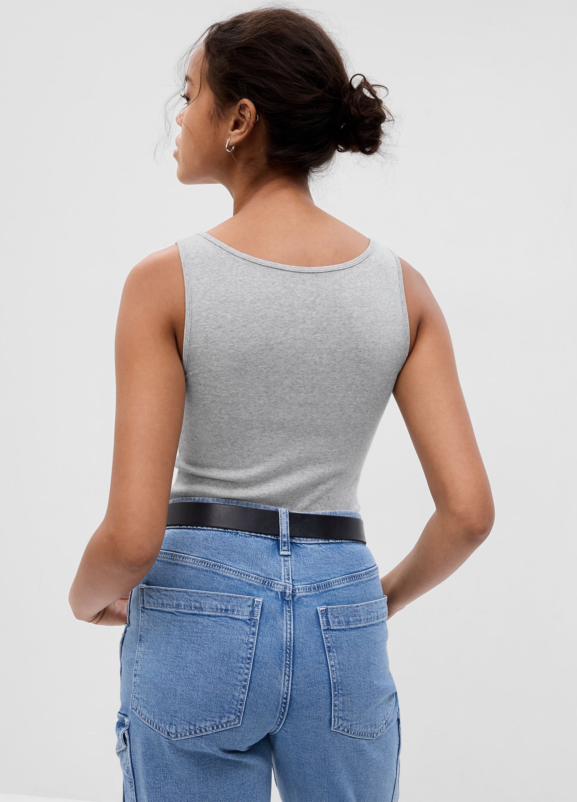 Tank top in cotone e modal stretch_1