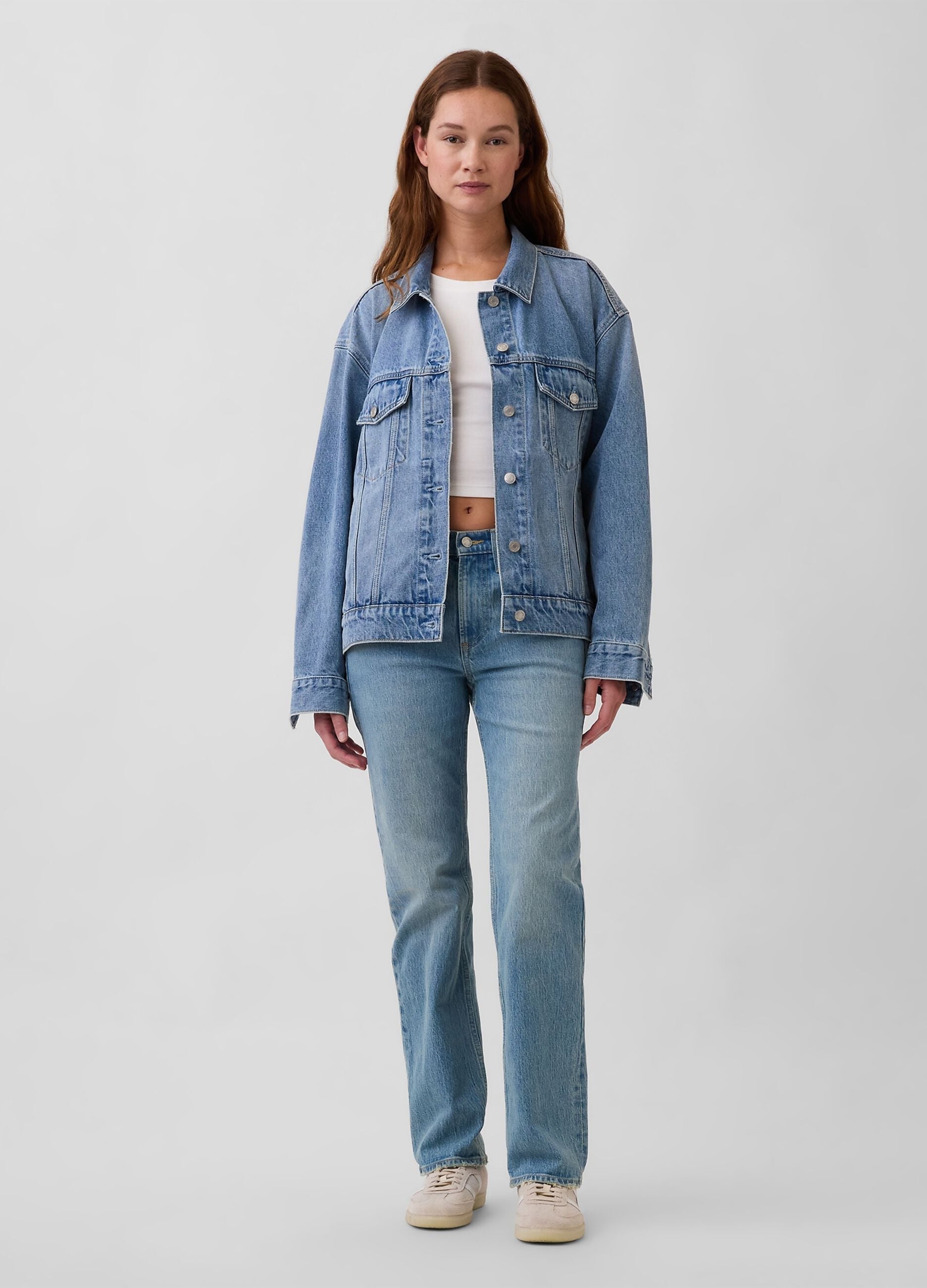 Stretch cotton jeans