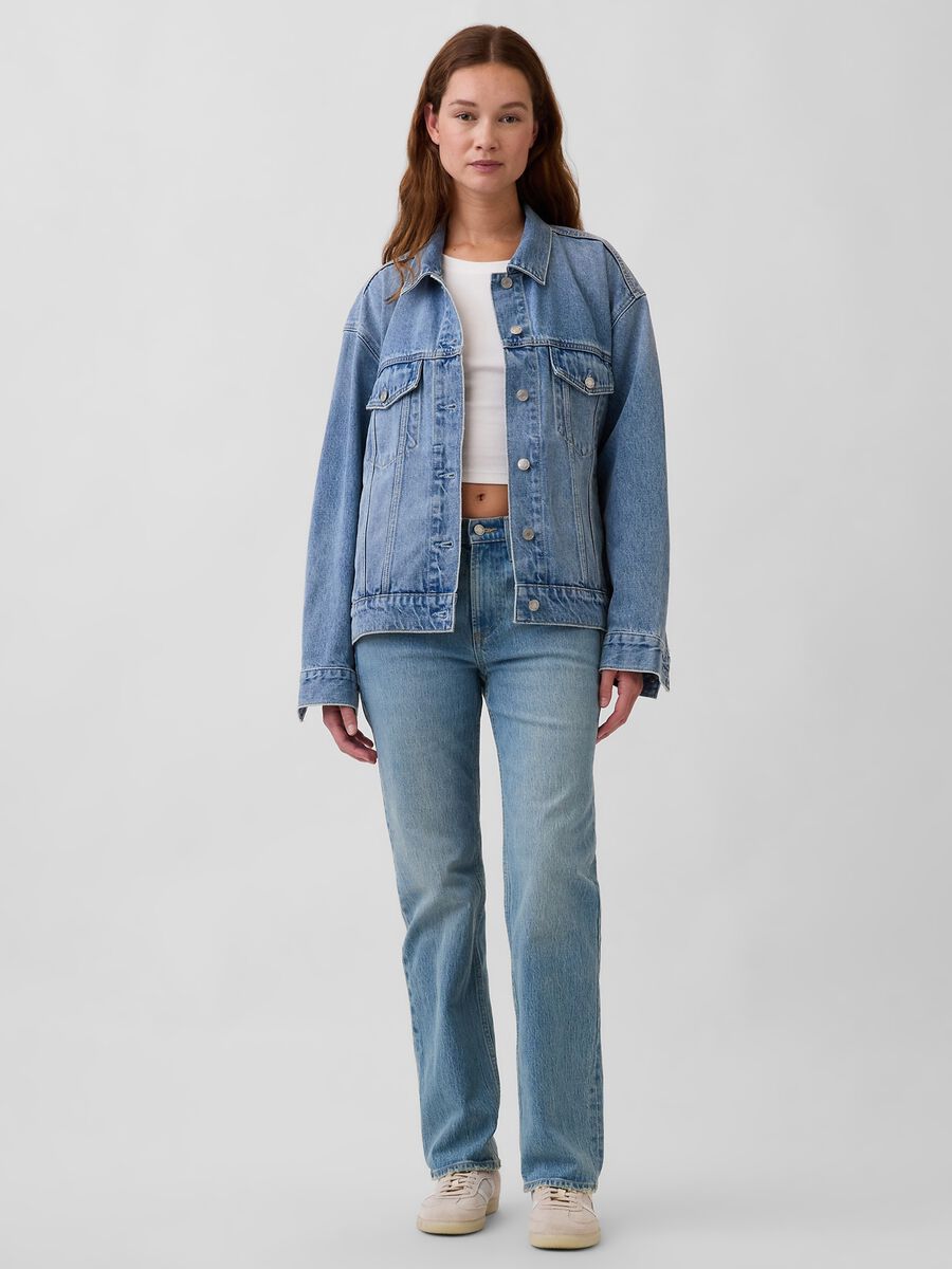Jeans in cotone elasticizzato Donna_0