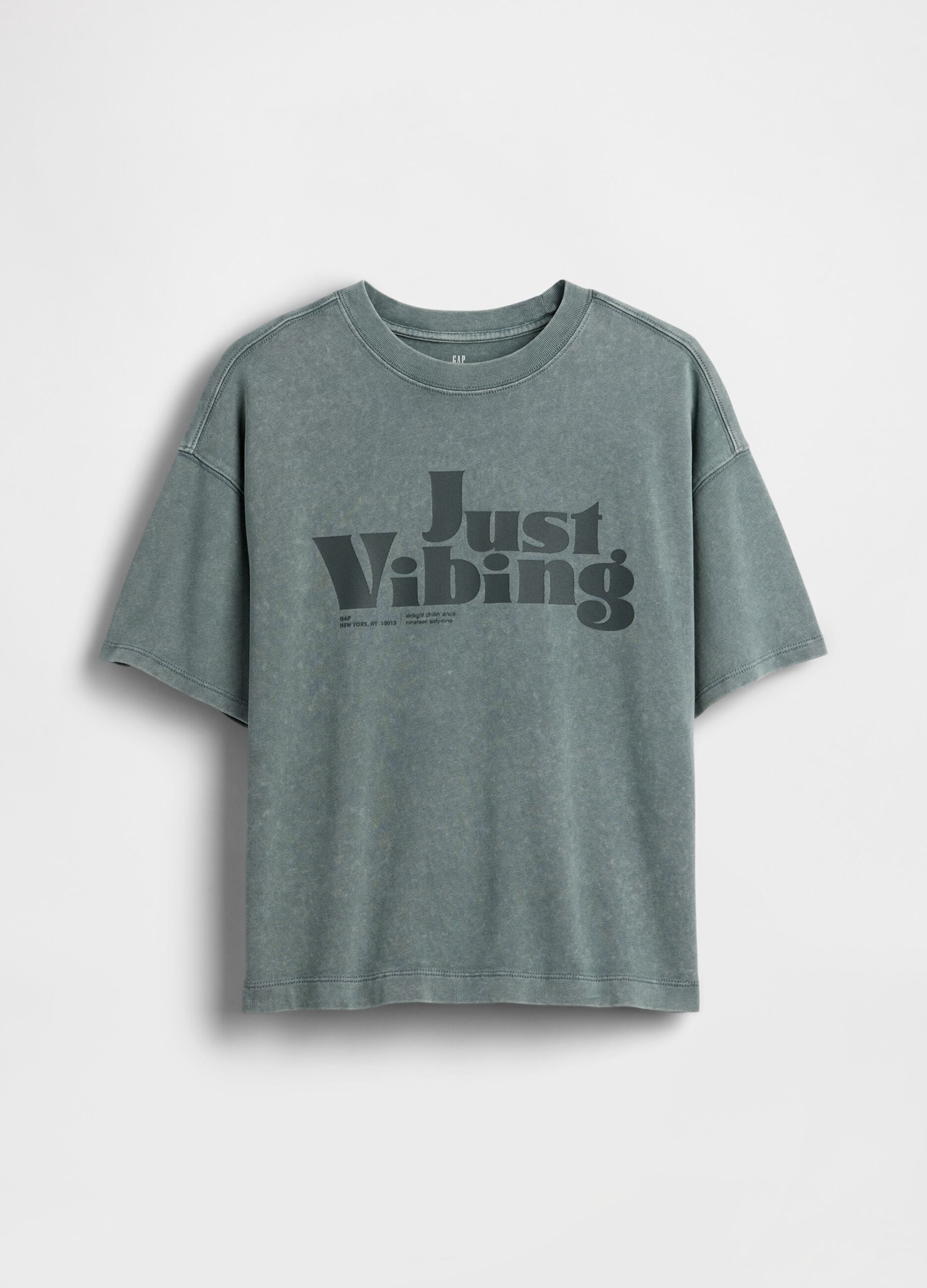 T-shirt a maniche corte in puro cotone