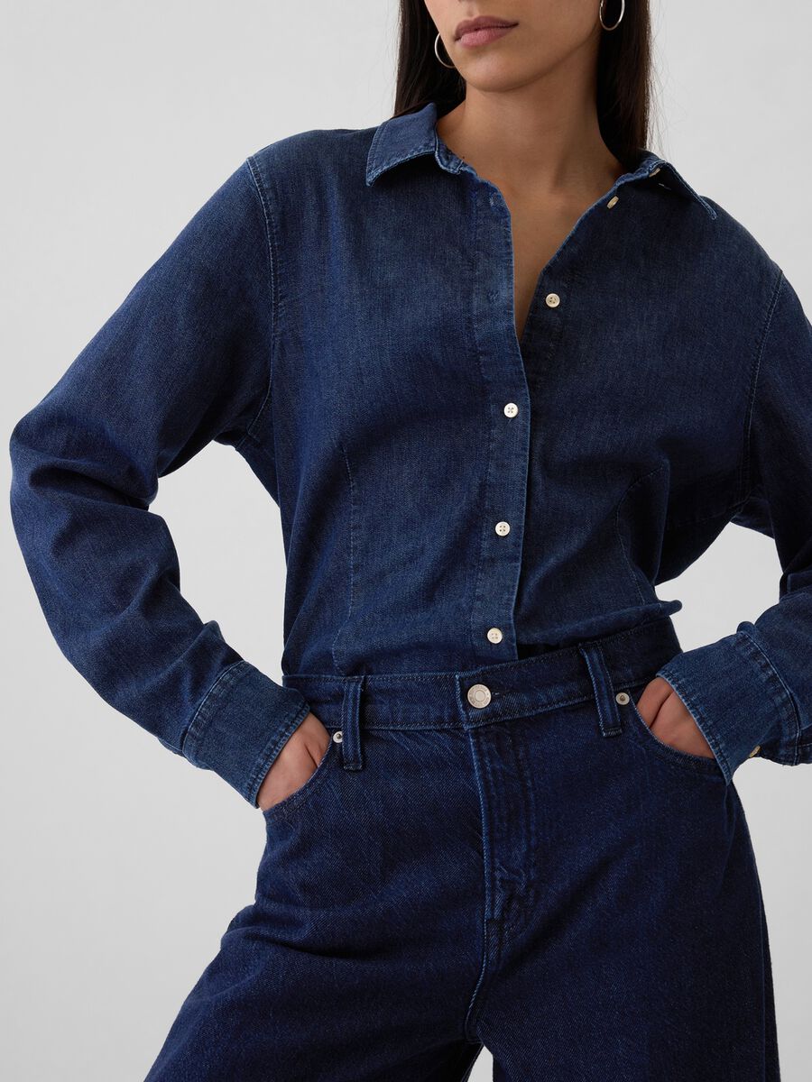 Jeans baggy fit rinsed Donna_4