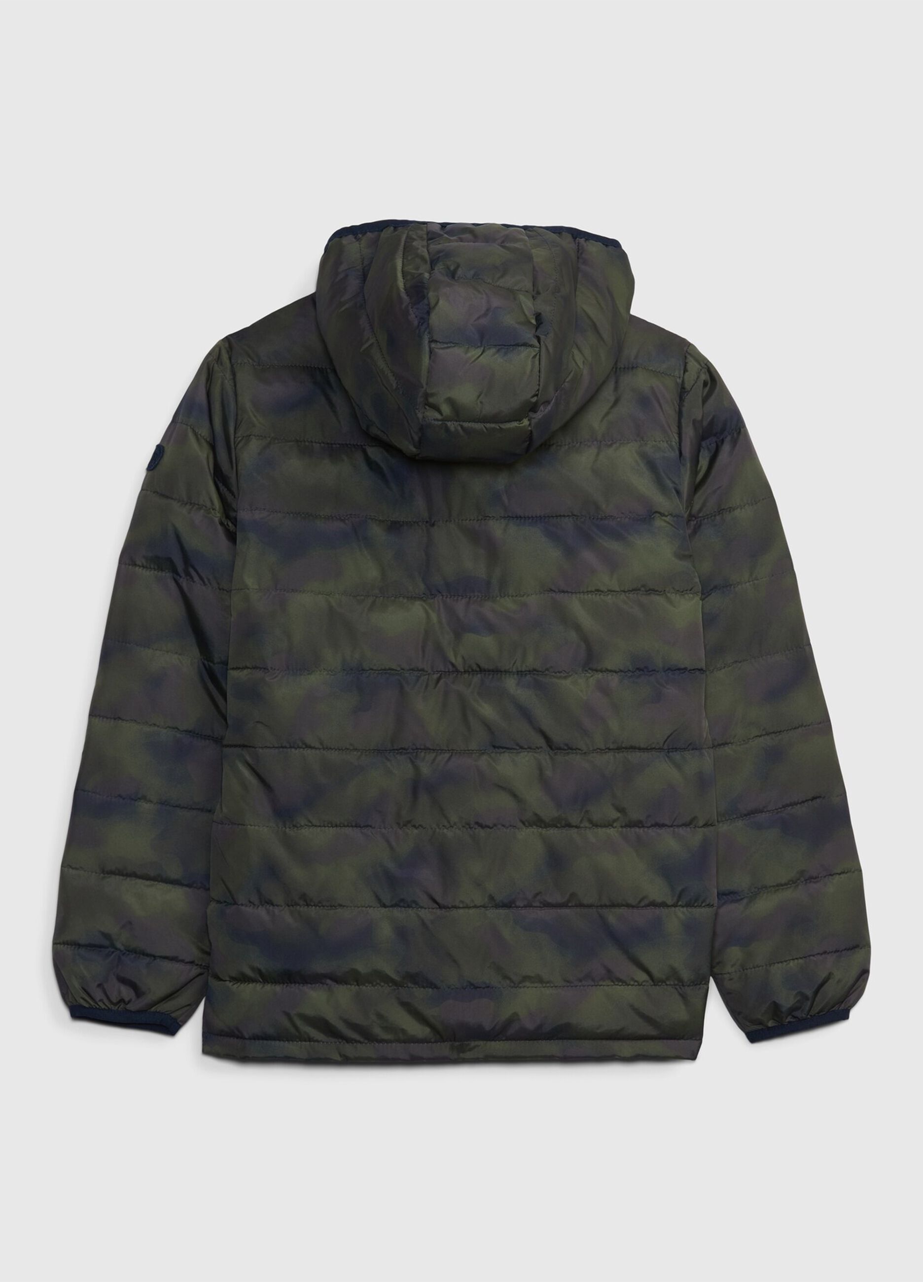 Full-zip camouflage down jacket_1