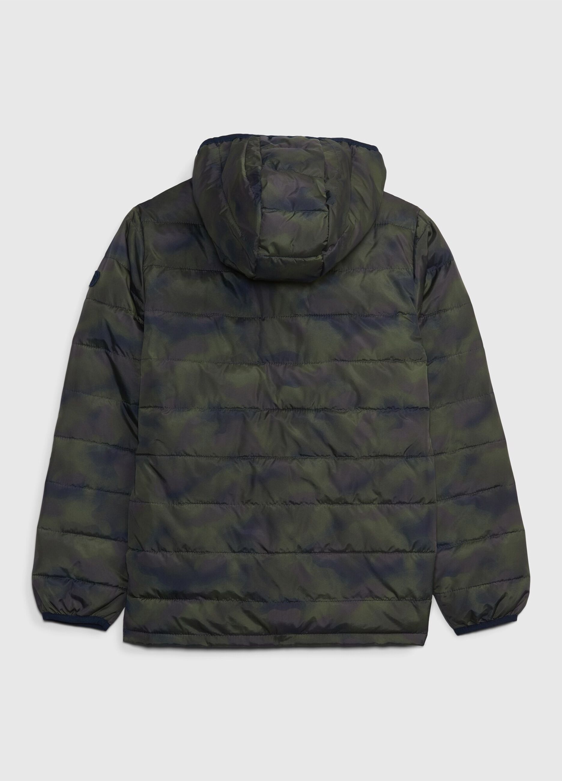 Piumino full-zip camouflage_1