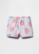 Shorts con stampa fragole_0
