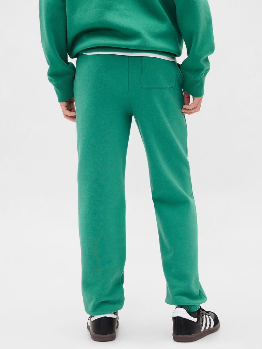 Pantaloni verdi in misto cotone Bambino_2