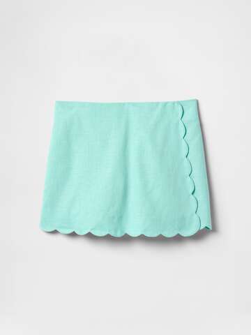 Skort verde con bordo smerlato_2