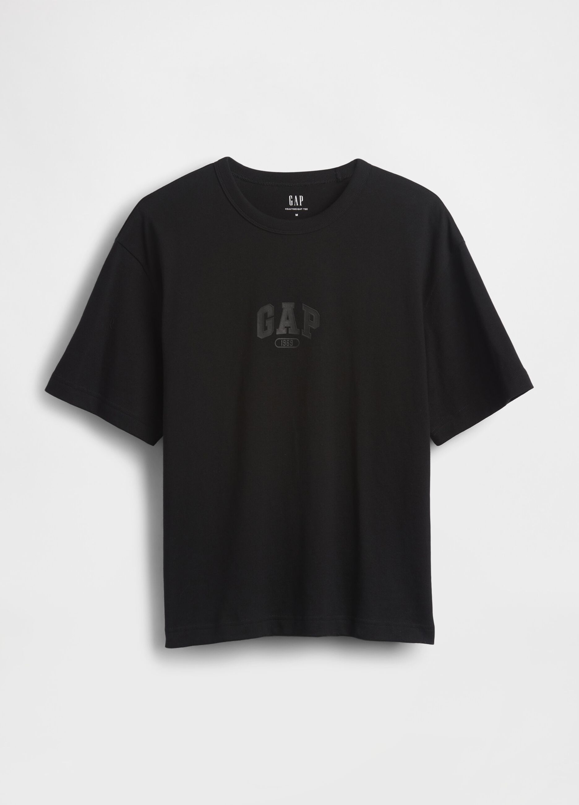 T-shirt in puro cotone a maniche corte con logo GAP