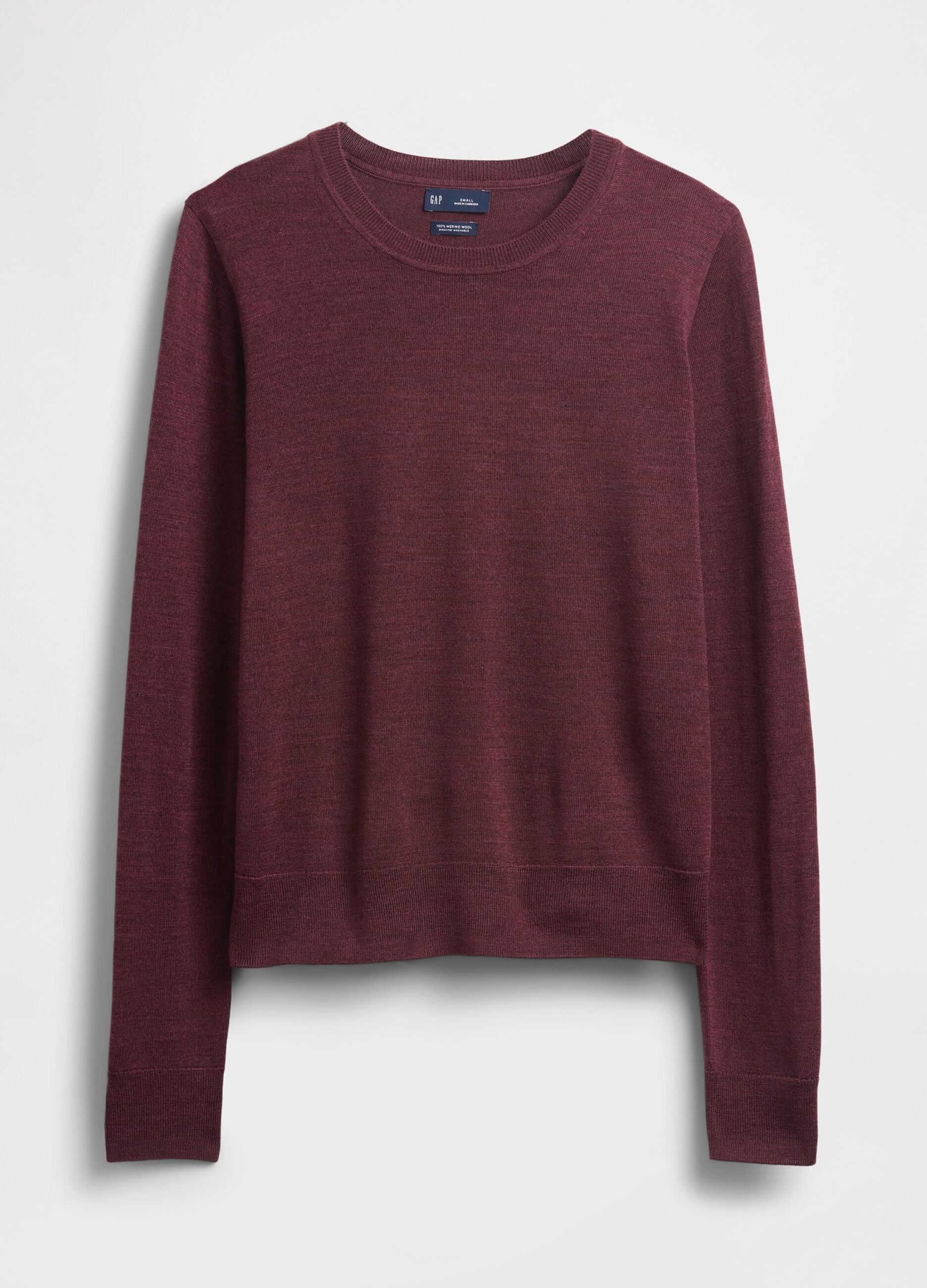 Purple pure wool jumper