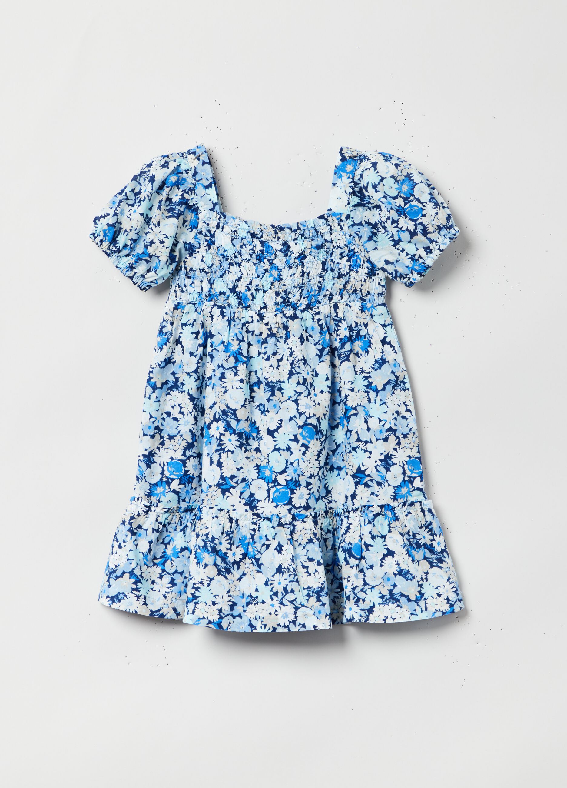 Dress with floral print._1