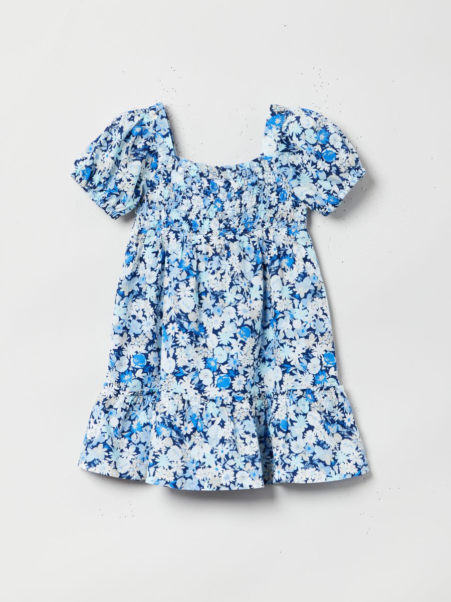 Dress with floral print. Newborn Boy_1