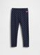 Leggings blu con cuori e pois_0
