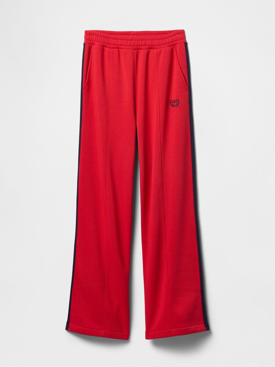 Pantaloni rossi larghi Gap in misto cotone Donna_2