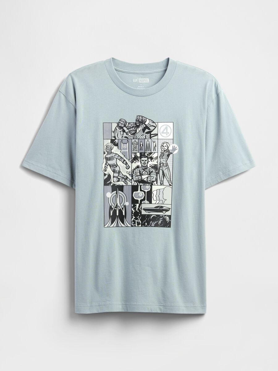 T-shirt Marvel a maniche corte in puro cotone Uomo_3