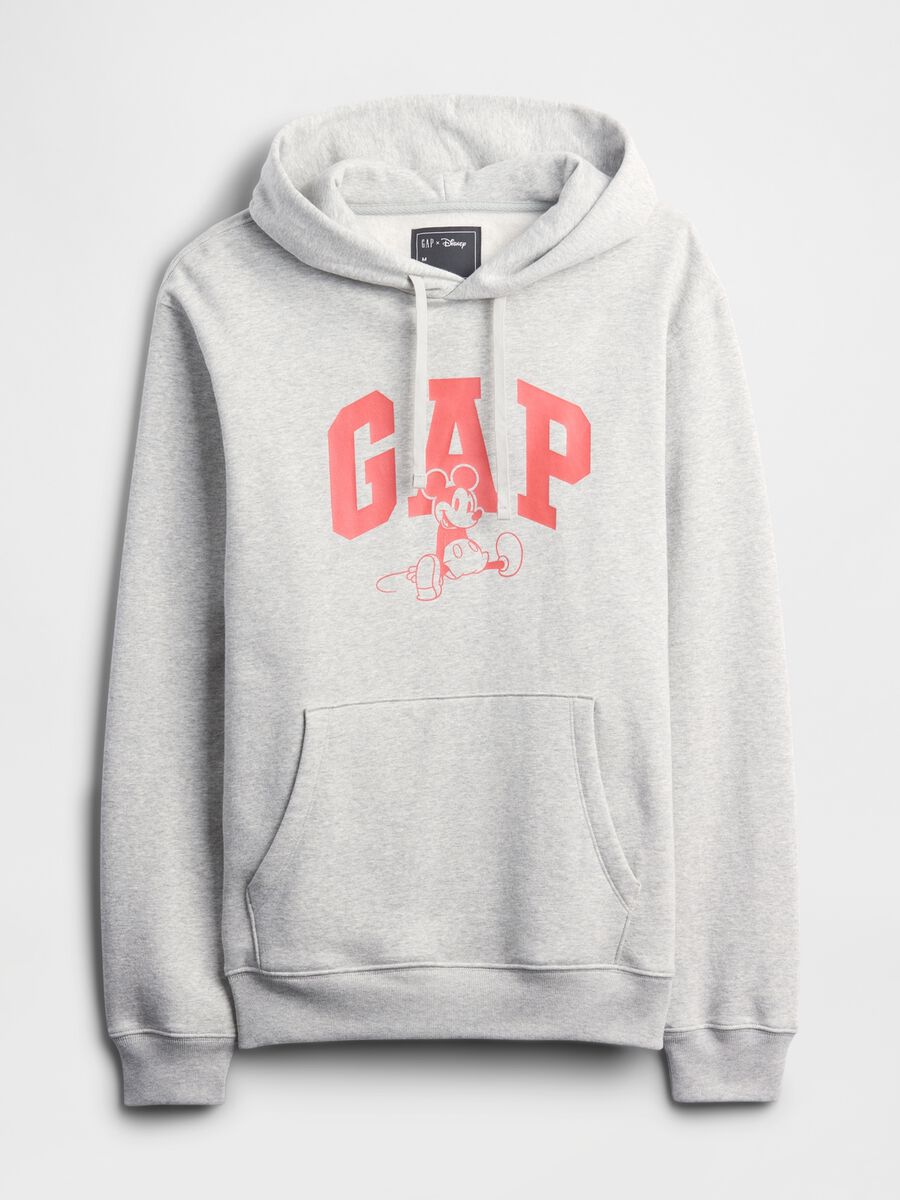 Grey Hoodie Sweatshirt Man_3