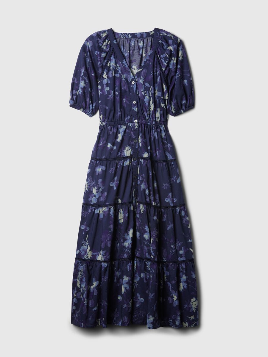 Long shirt dress with flounces Woman_5