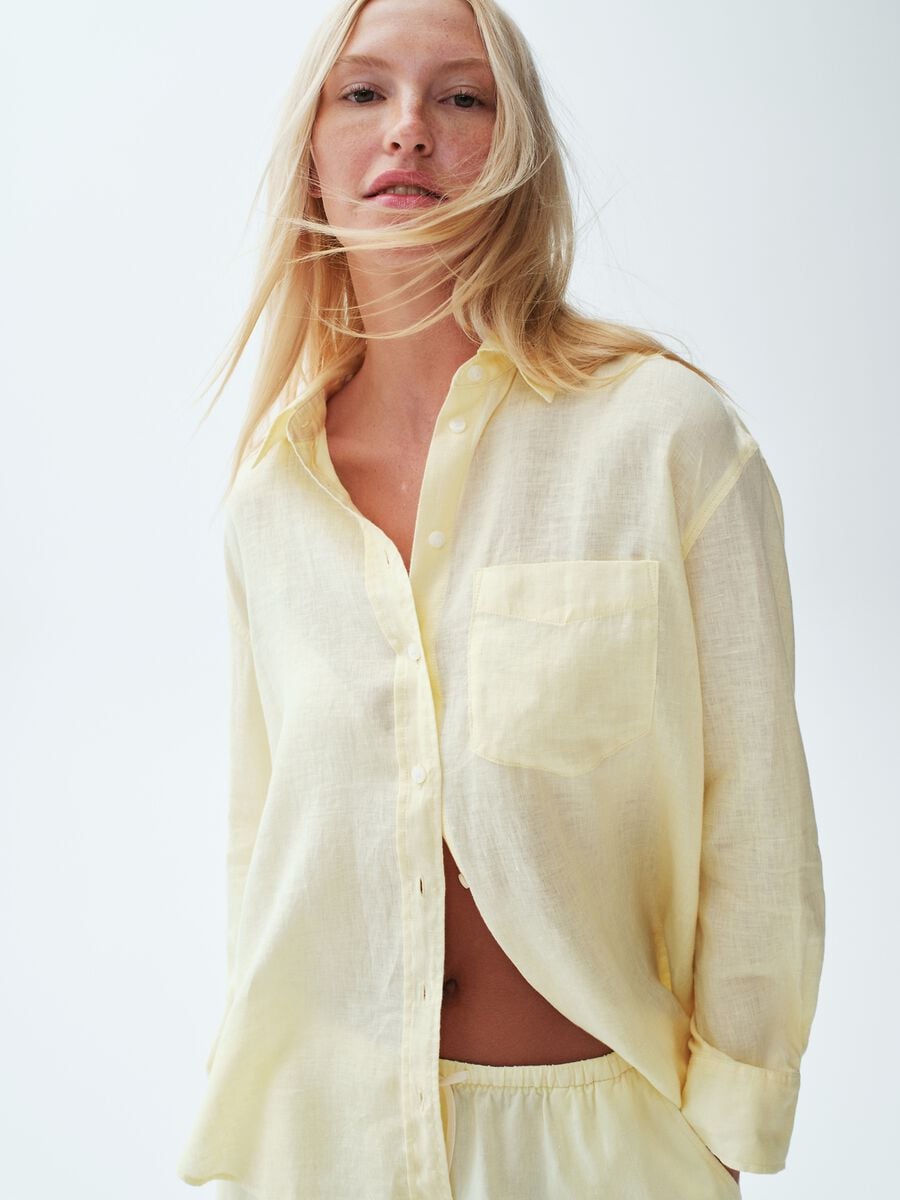 Camicia in puro lino Donna_4