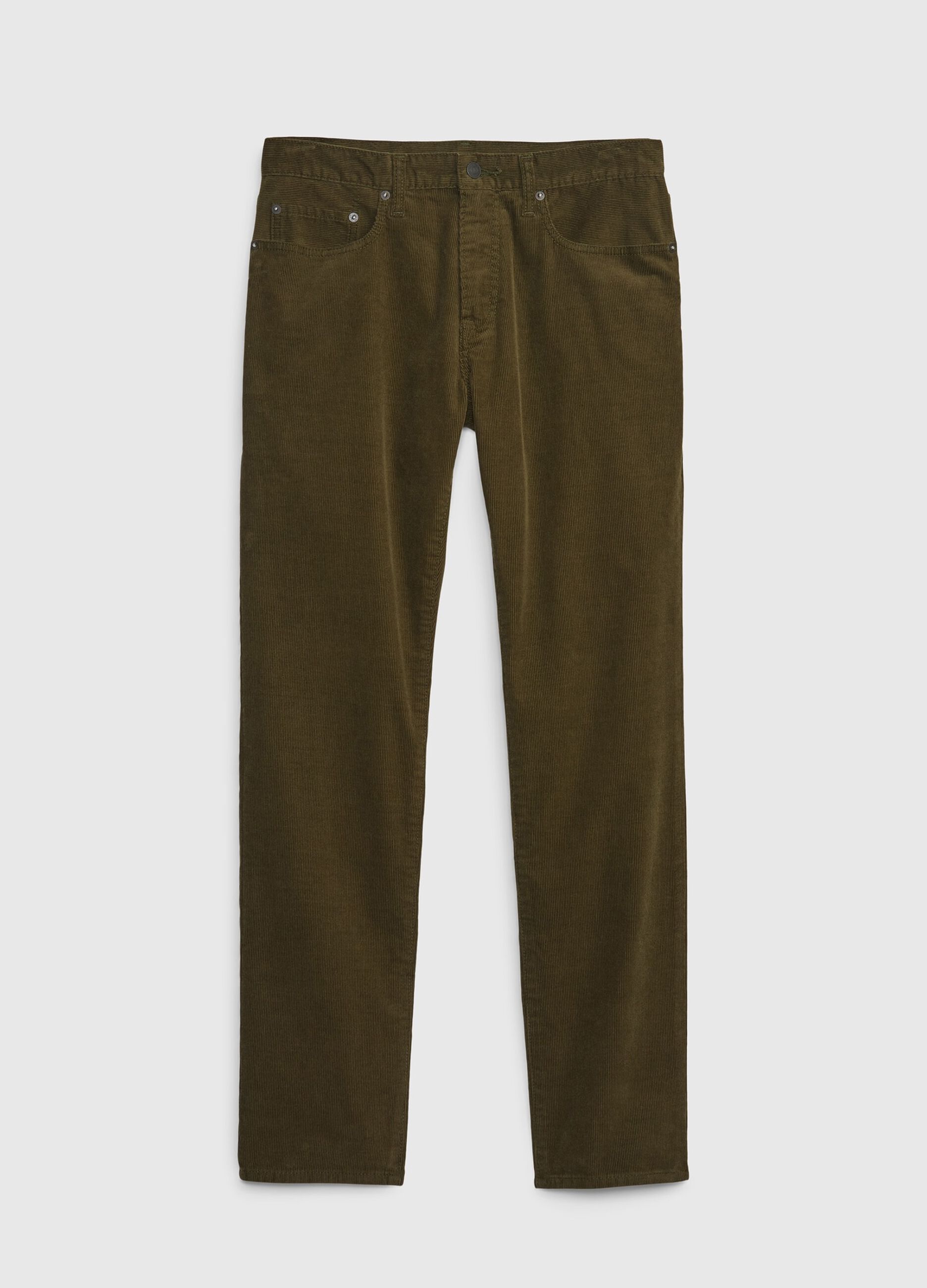 Slim-fit jeans in stretch corduroy_2