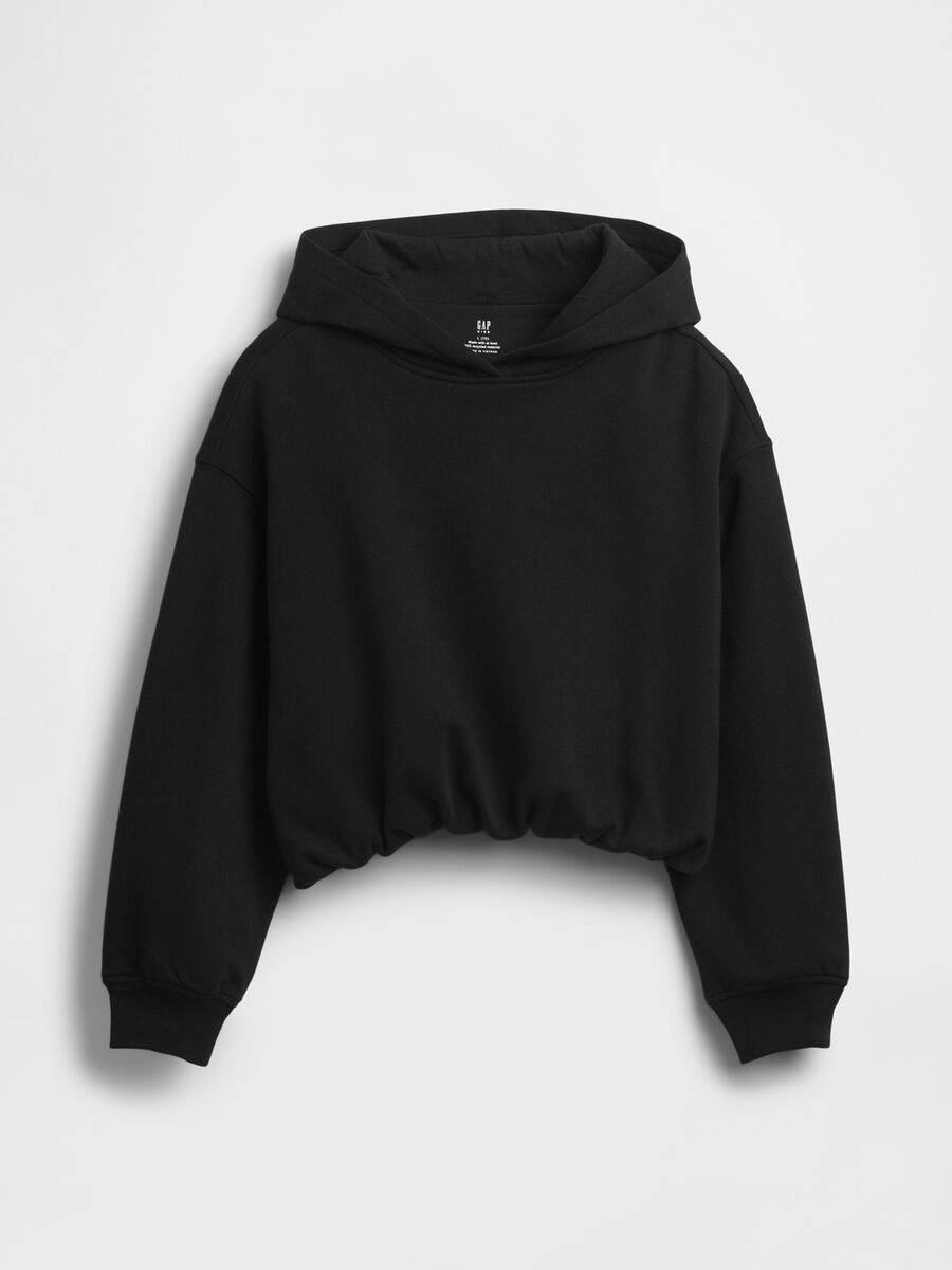 Black sweatshirt for girls Girl_3