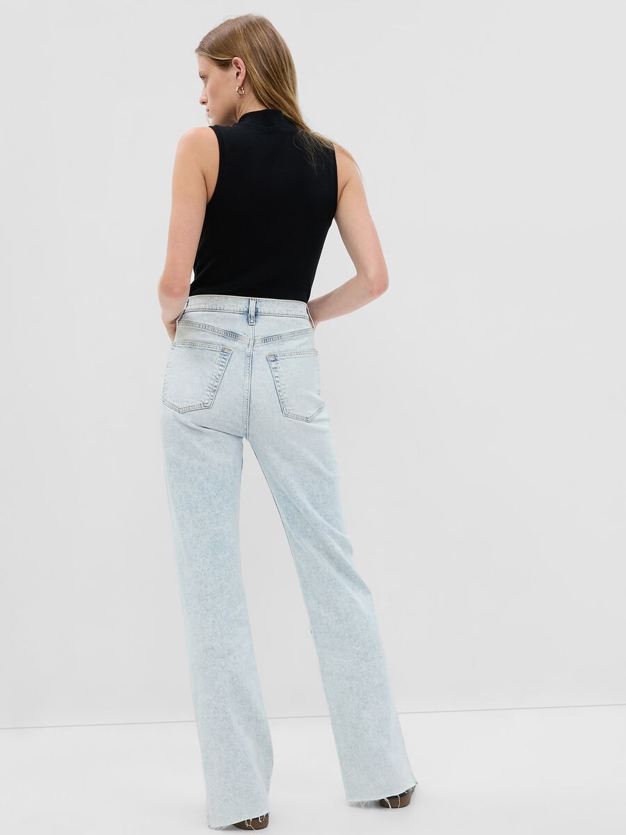 High-rise, loose-fit jeans Woman_1
