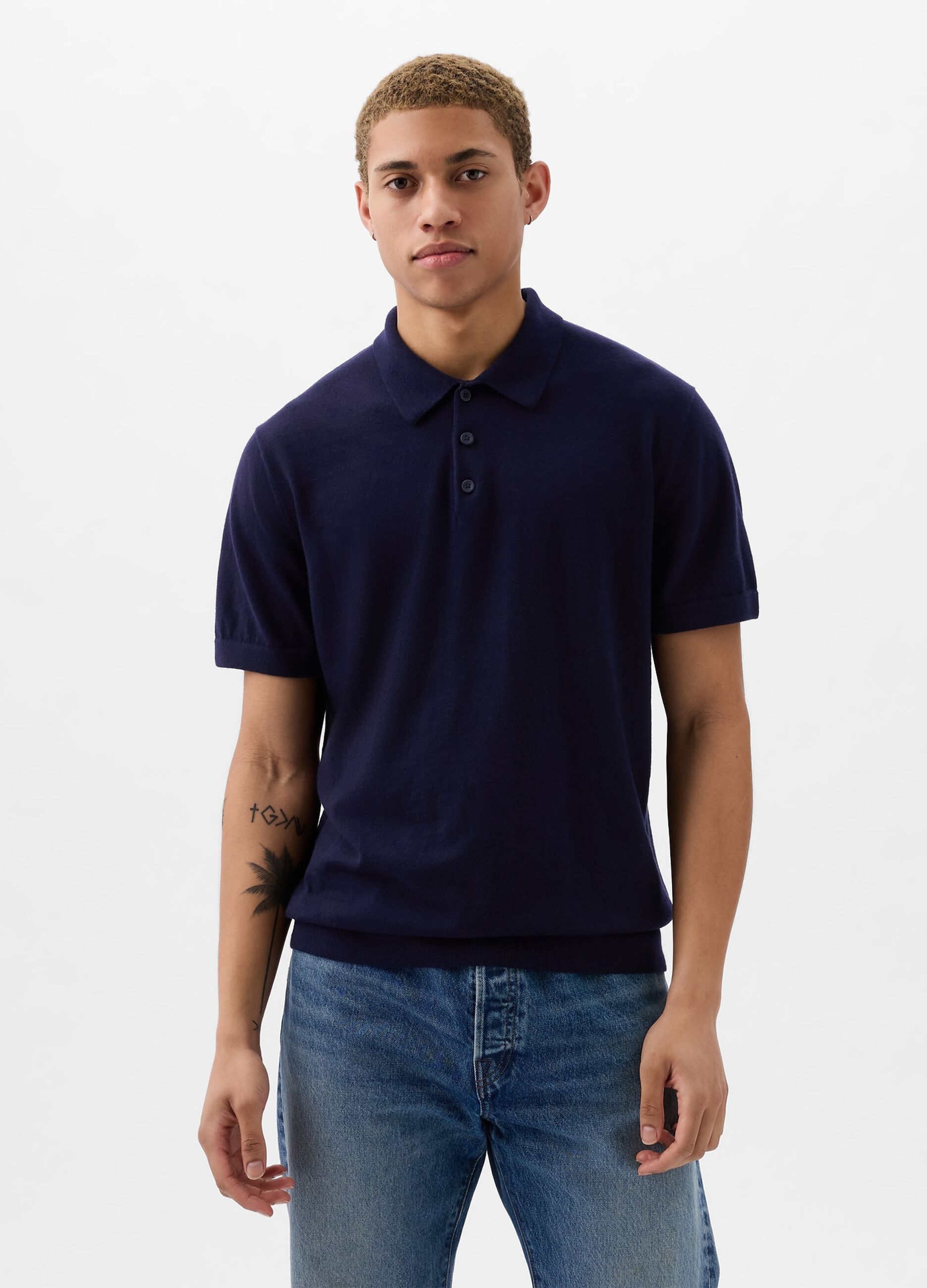 Polo in misto cotone