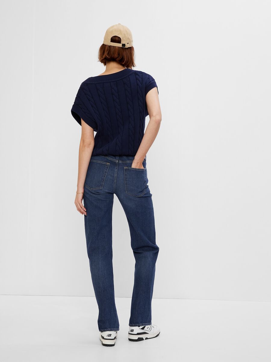 Loose-fit jeans with five pockets Woman_1