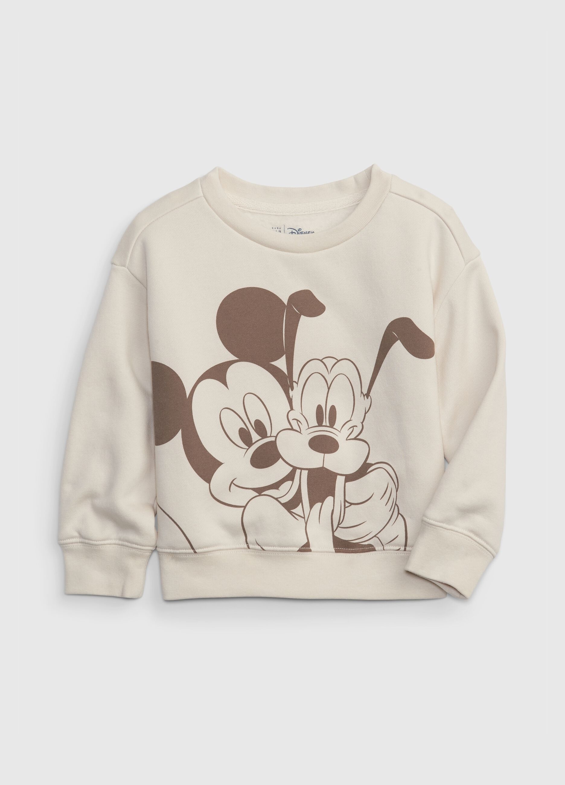 Disney Pluto and Mickey Mouse sweatshirt with print