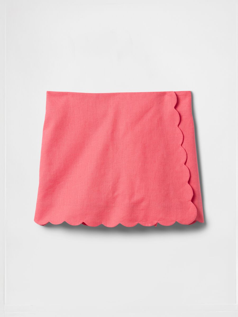 Completo corto rosa con bordi smerlati Girl_2