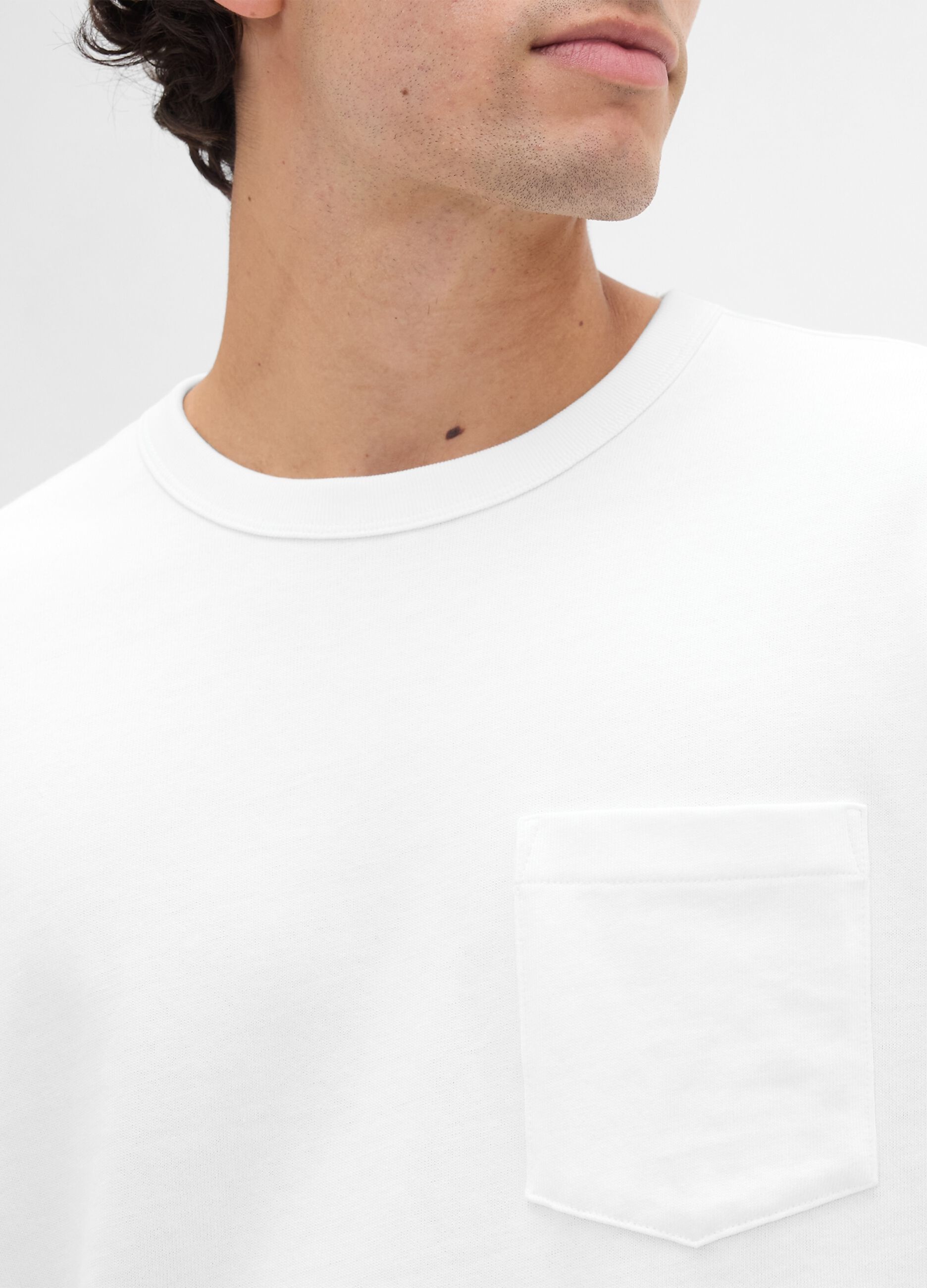 White Cotton Long Sleeve Top_3