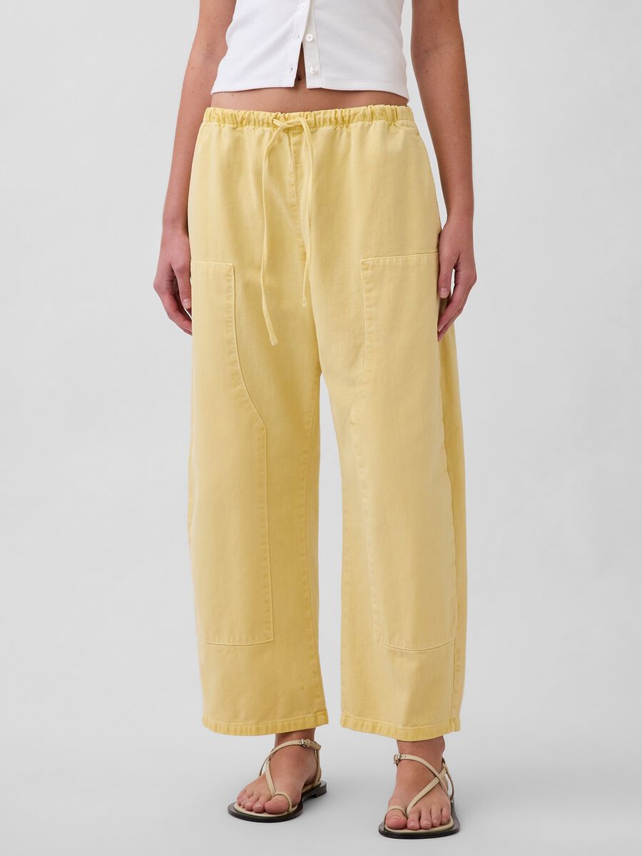 Pure Cotton Trousers Woman_1