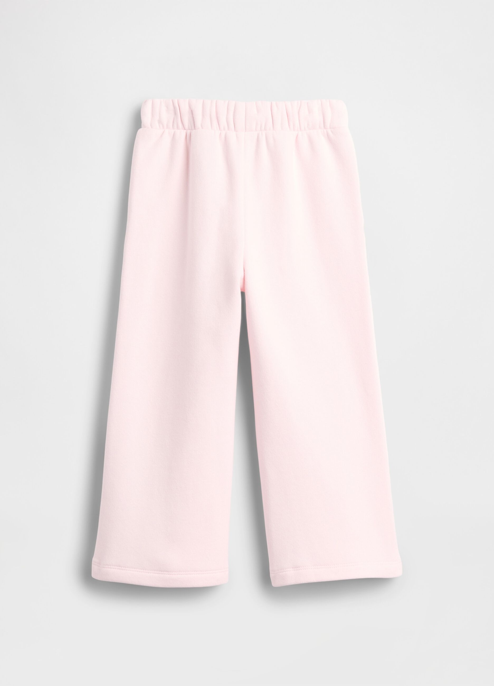 Pantaloni in misto cotone rosa da neonata regular fit con Minnie