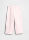 Pantaloni in misto cotone rosa da neonata regular fit con Minnie_1