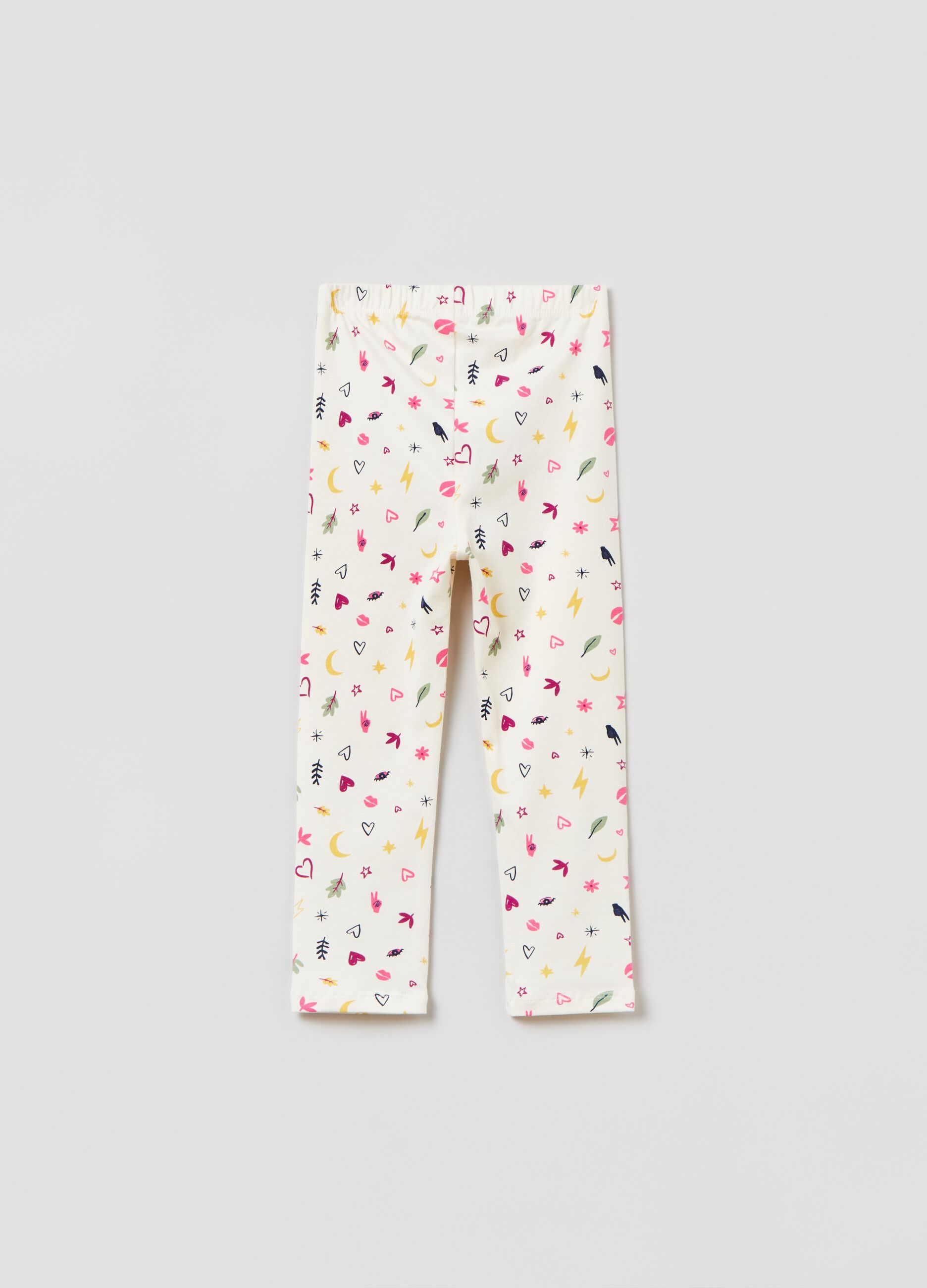 Leggings con stampa fantasia_1