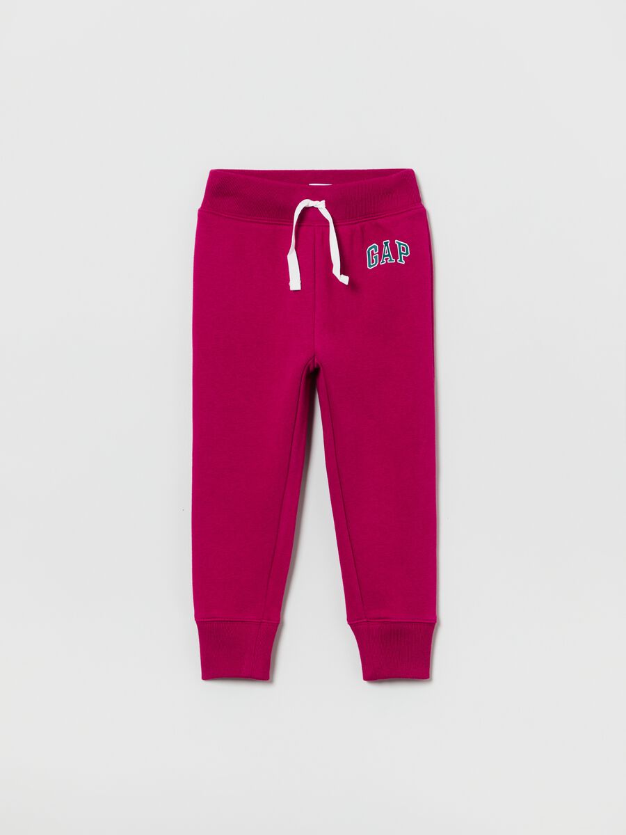 Joggers con coulisse e stampa logo Bambino Unisex_0