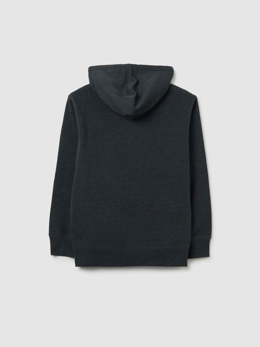 Felpa con cappuccio e ricamo logo Bambino_2