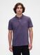 Purple Short Sleeve Polo_0