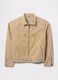 Beige lightweight jacket in 100% cotton_4