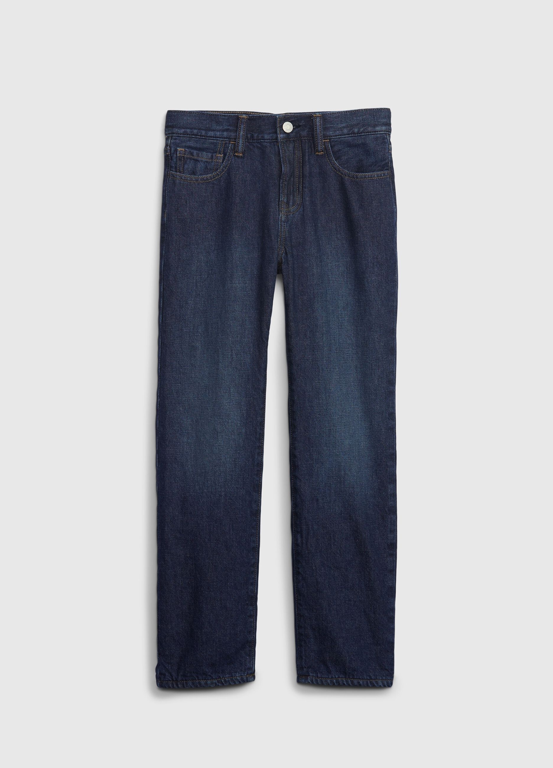 5-pocket, regular fit jeans.